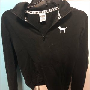 Pink quarter zip up jacket